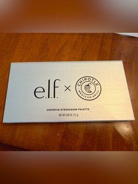 e.l.f. x Chipotle Eyeshadow Palette - Silver Packaging